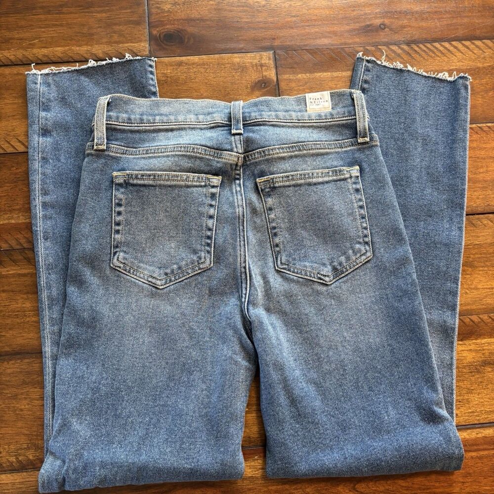 FRANK & EILEEN Cork Everyday Jeans Medium Everyday Blue SZ 25 - Picture 4 of 9